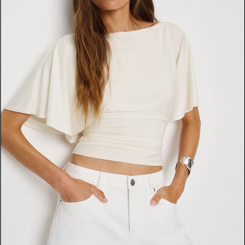 Reformation Avery Knit Top